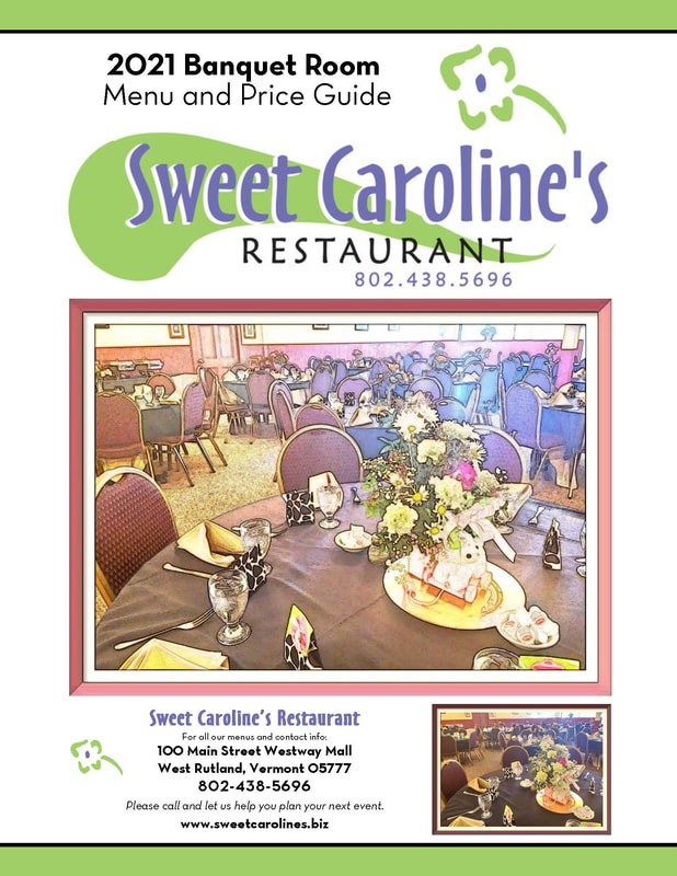 Sweet carolines menu